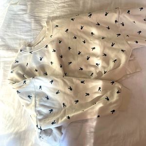 Cropped Playboy Crewneck